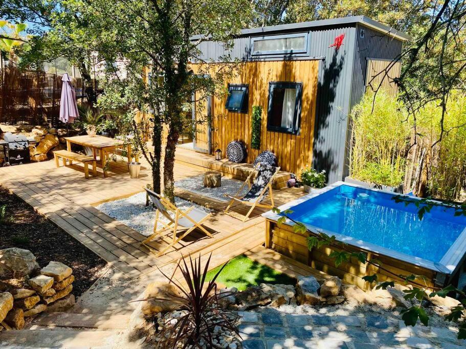 Tiny Liloumaca Coeur Ste Baume Villa Plan d'Aups Kültér fotó